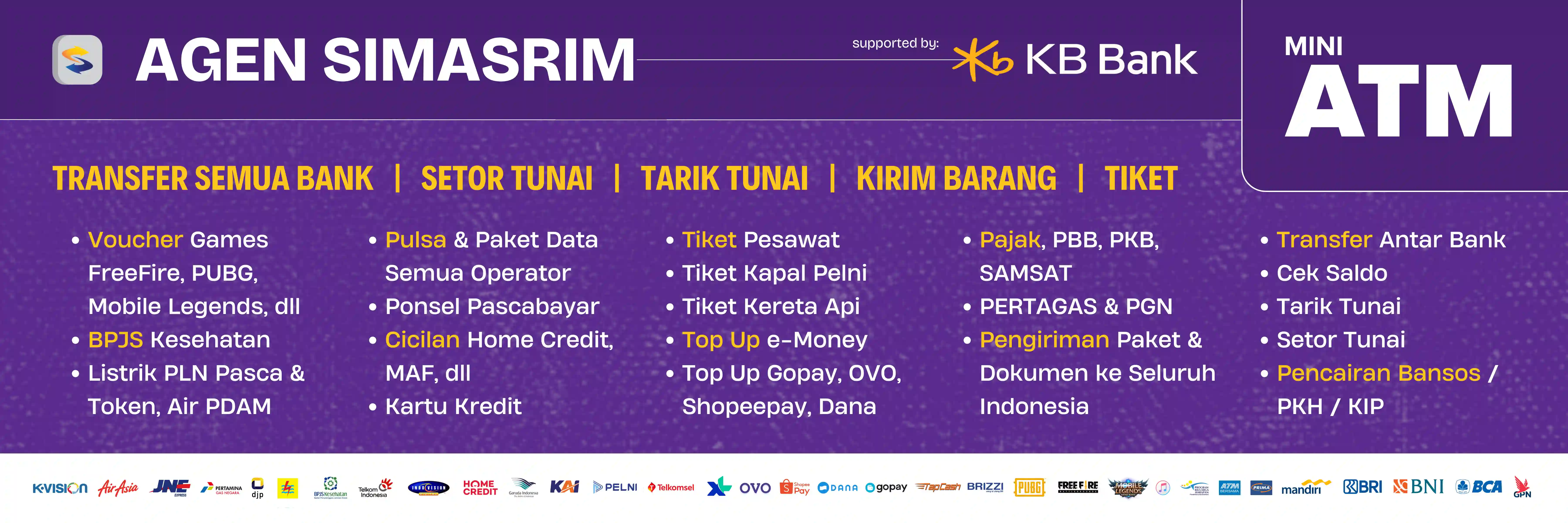 Spanduk Lengkap (KB Bank)